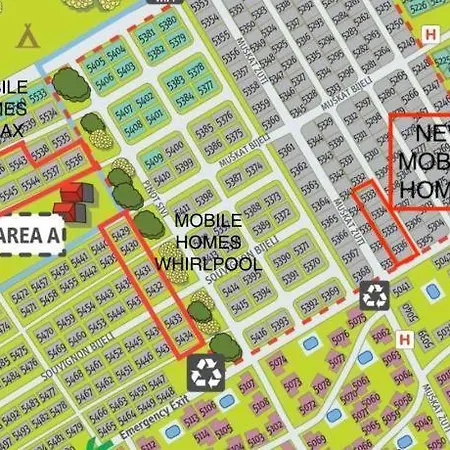 Prázdninový areál Mobile Homes Relax Park Umag Karigador